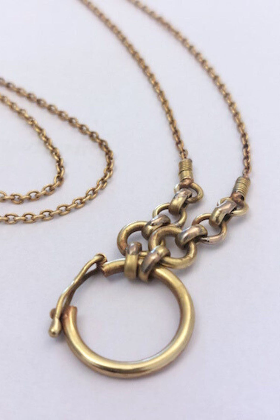 Yarn Chain with Loop